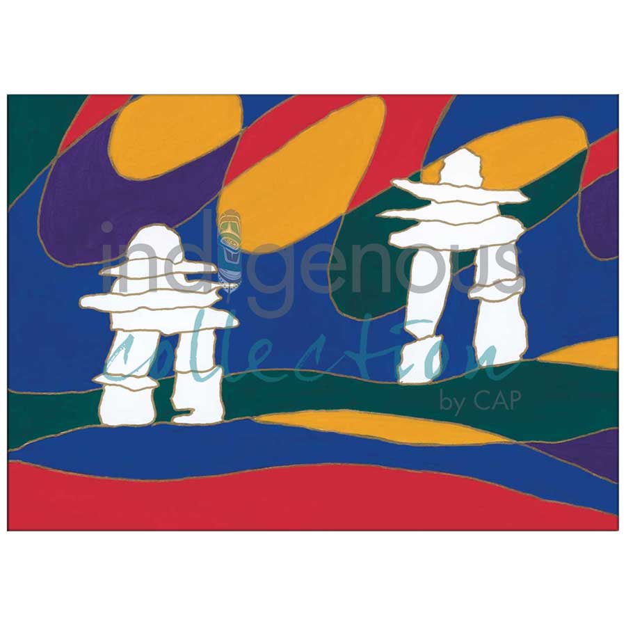 Inukshuk I Canvas Prints