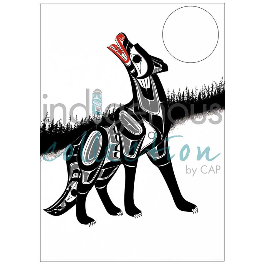 Timber Wolf Canvas Prints
