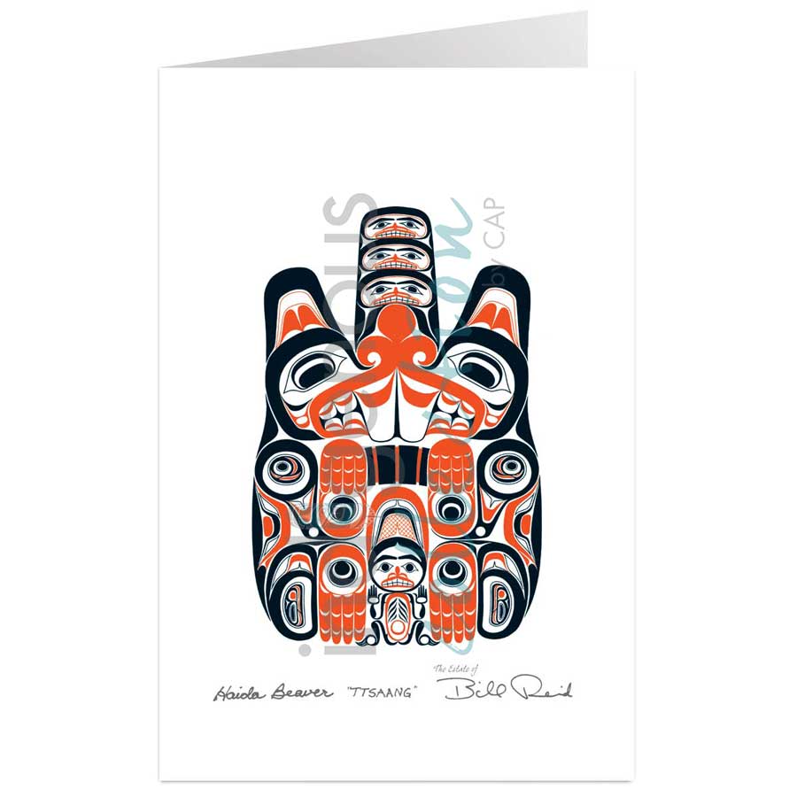 Haida Beaver by artist Bill Reid