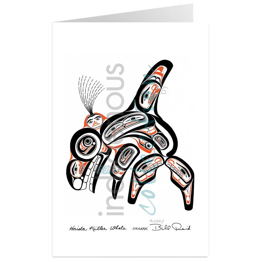 Haida Killer Whale by artist Bill Reid