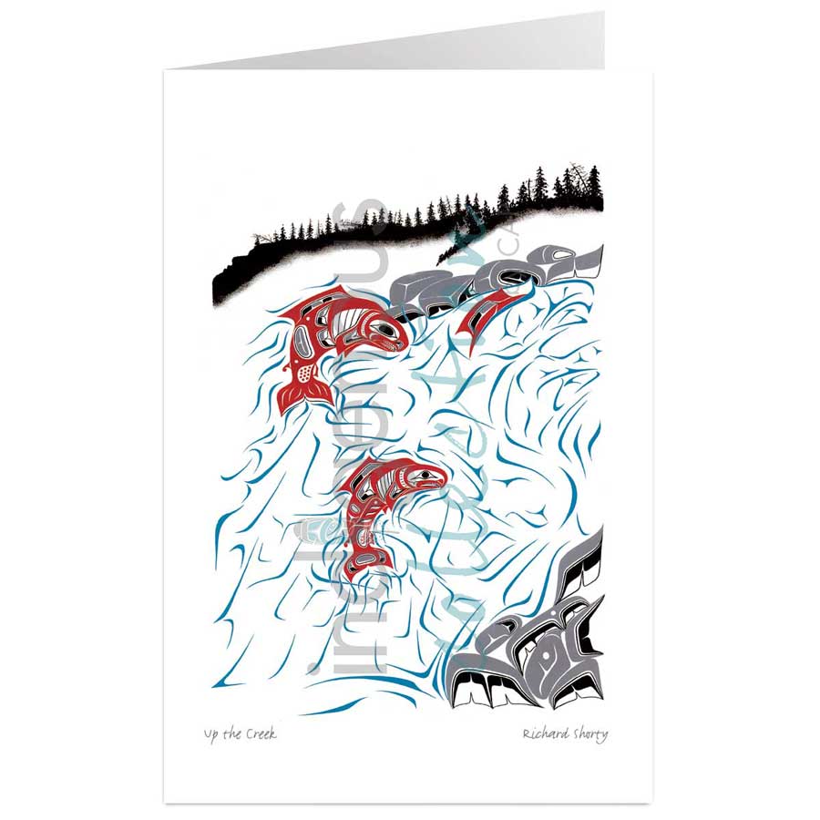 Up the Creek by artist Richard Shorty