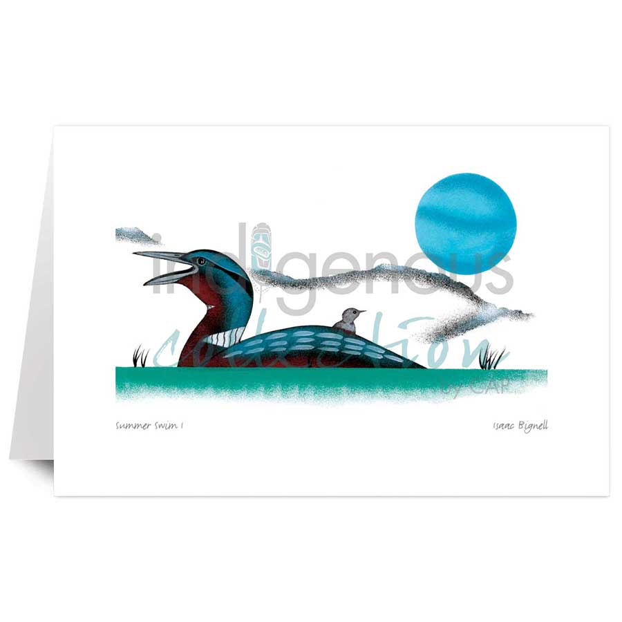 Summer Swim I by artist Isaac Bignell