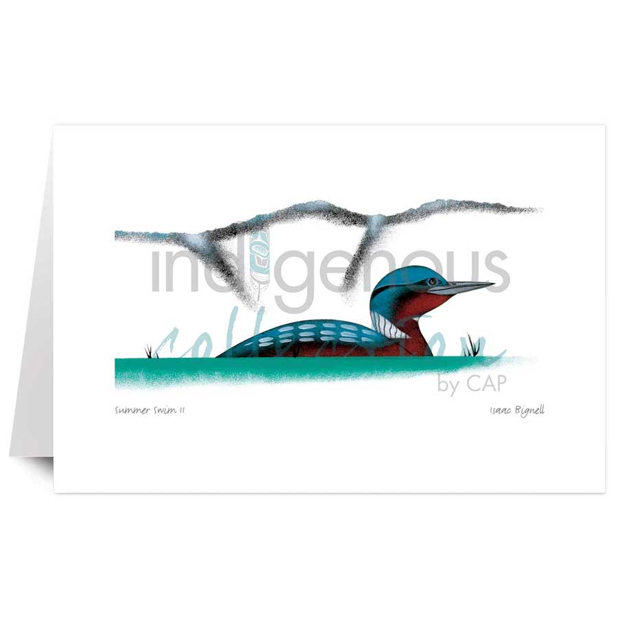 Summer Swim II by artist Isaac Bignell