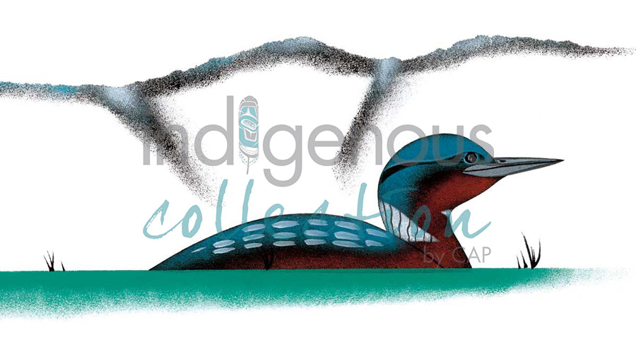 Summer Swim II by artist Isaac Bignell