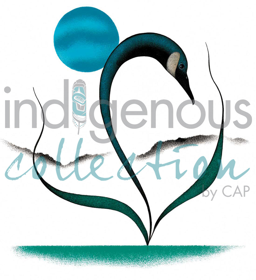 Moonlight Goose by artist Isaac Bignell