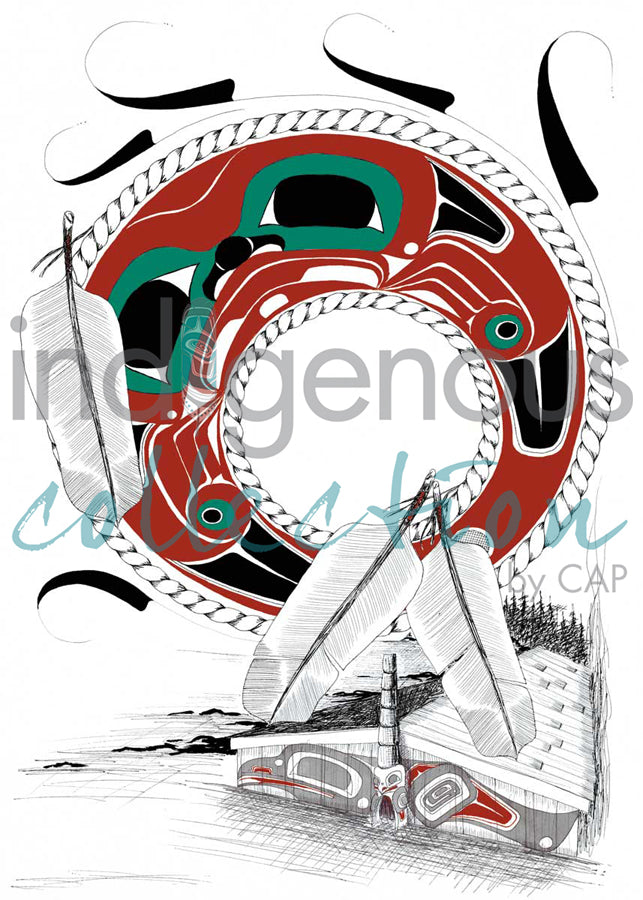 The Longhouse by artist Danny Dennis