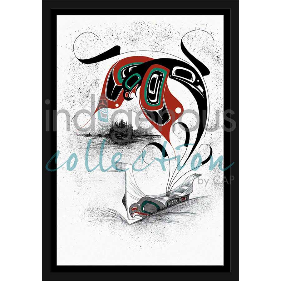 The Eagle by artist Danny Dennis - Tsimshian . Indigenous Collection