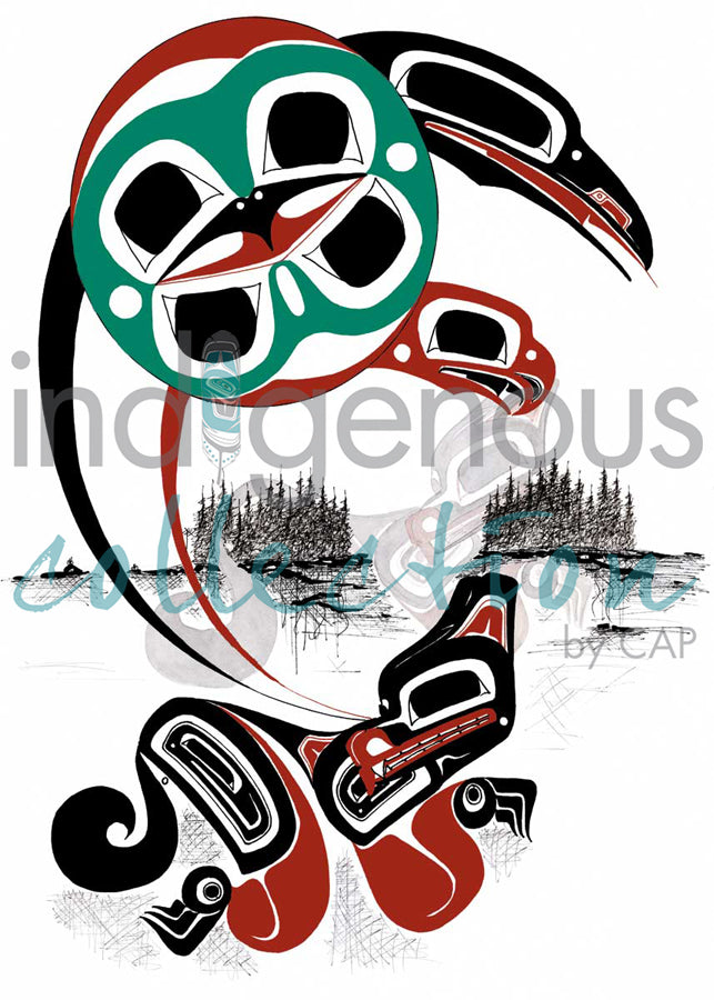 The Chase by artist Danny Dennis