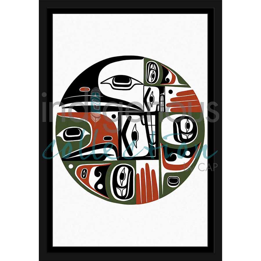 Harmony by artist Steve Smith - Kwakwaka'wakw. Indigenous Collection