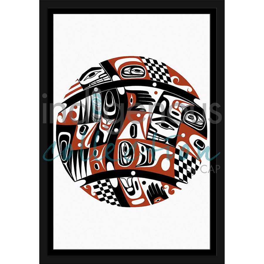 Path to Freedom by artist Steve Smith - Kwakwaka'wakw. Indigenous Collection
