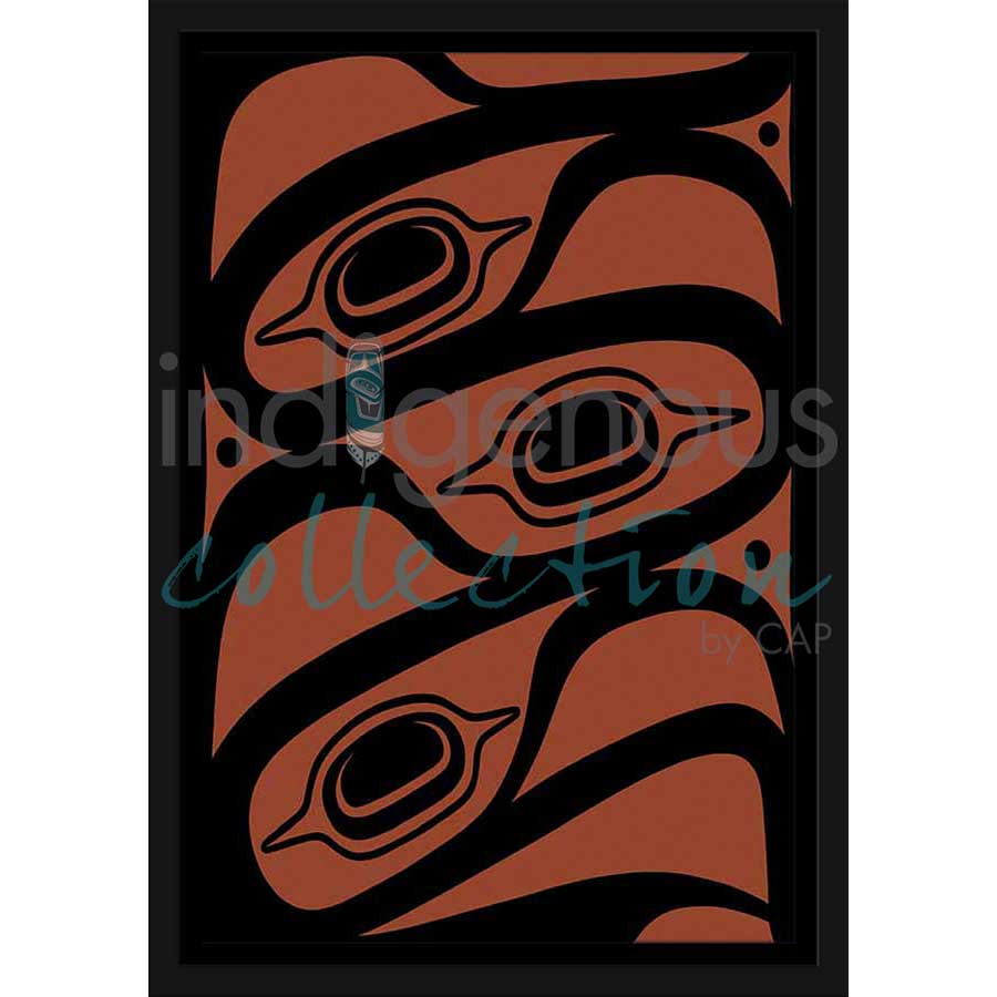 Continued by artist Steve Smith - Kwakwaka'wakw. Indigenous Collection