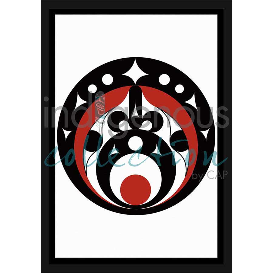 Life Giver by artist Andrew Mark Dexel - Interior Salish. Indigenous Collection