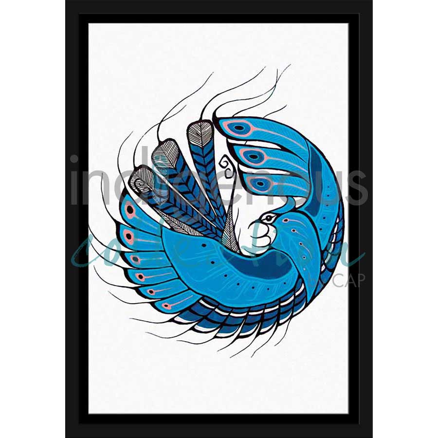 Springtime Frolic by artist Shelly Fletcher - Cree. Indigenous Collection