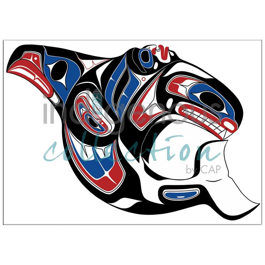 Killer Whale Design Canvas Prints