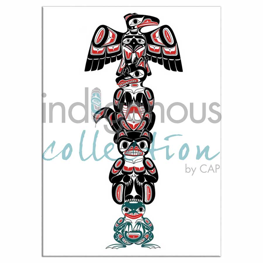 Totem Magnets by artist Richard Shorty