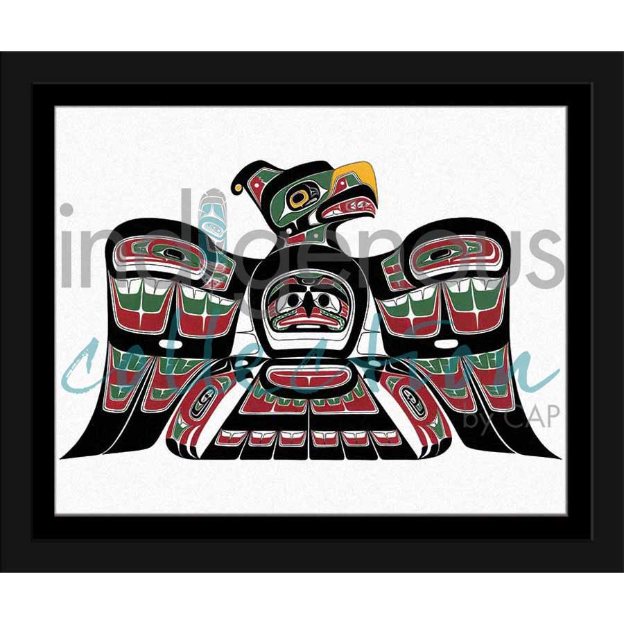 Thunderbird by artist Richard Shorty - Northern Tutchone. Indigenous Collection