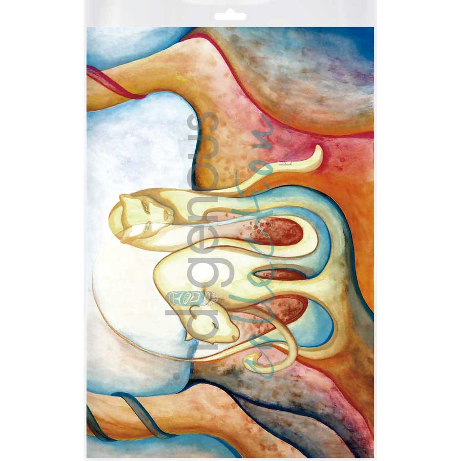 In Her World … by artist Nathalie Coutou - Mi’kmaq Métis. Indigenous Collection