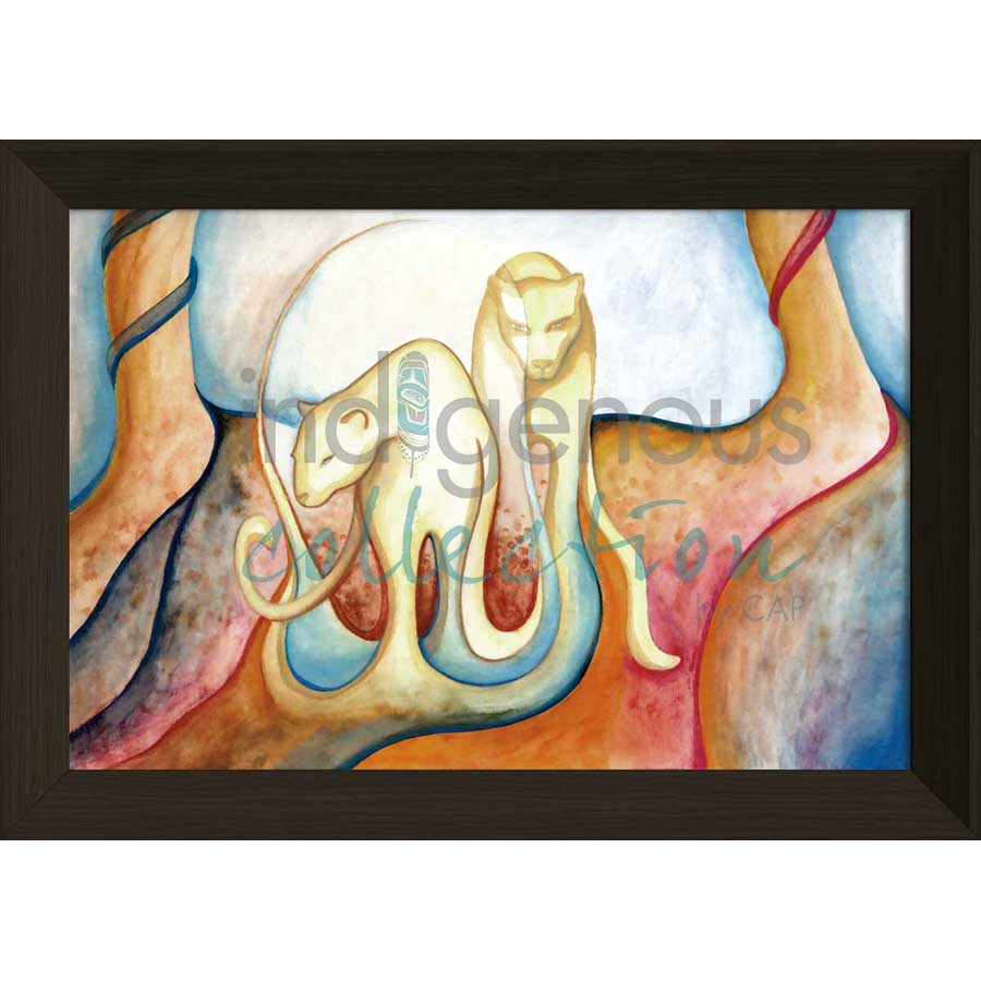 In Her World … by artist Nathalie Coutou - Mi’kmaq Métis. Indigenous Collection