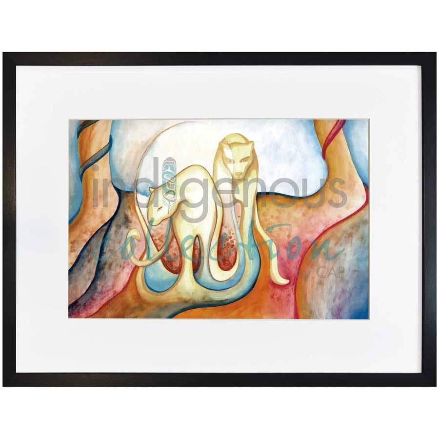 In Her World … by artist Nathalie Coutou - Mi’kmaq Métis. Indigenous Collection