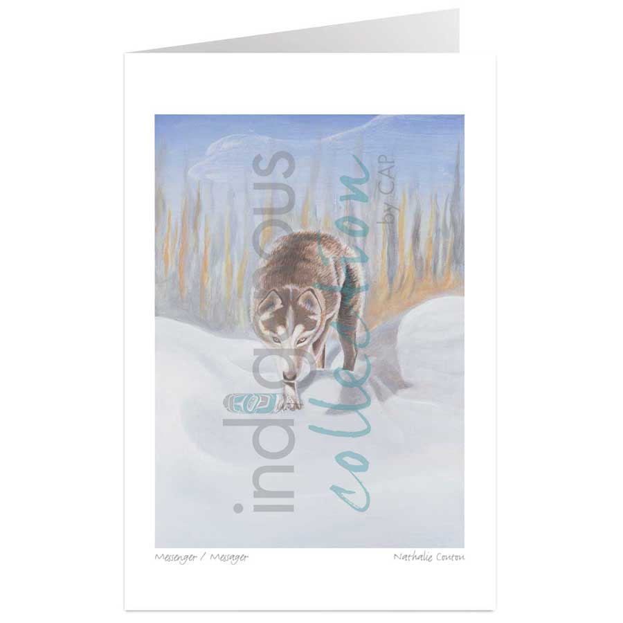 Messenger by artist Nathalie Coutou