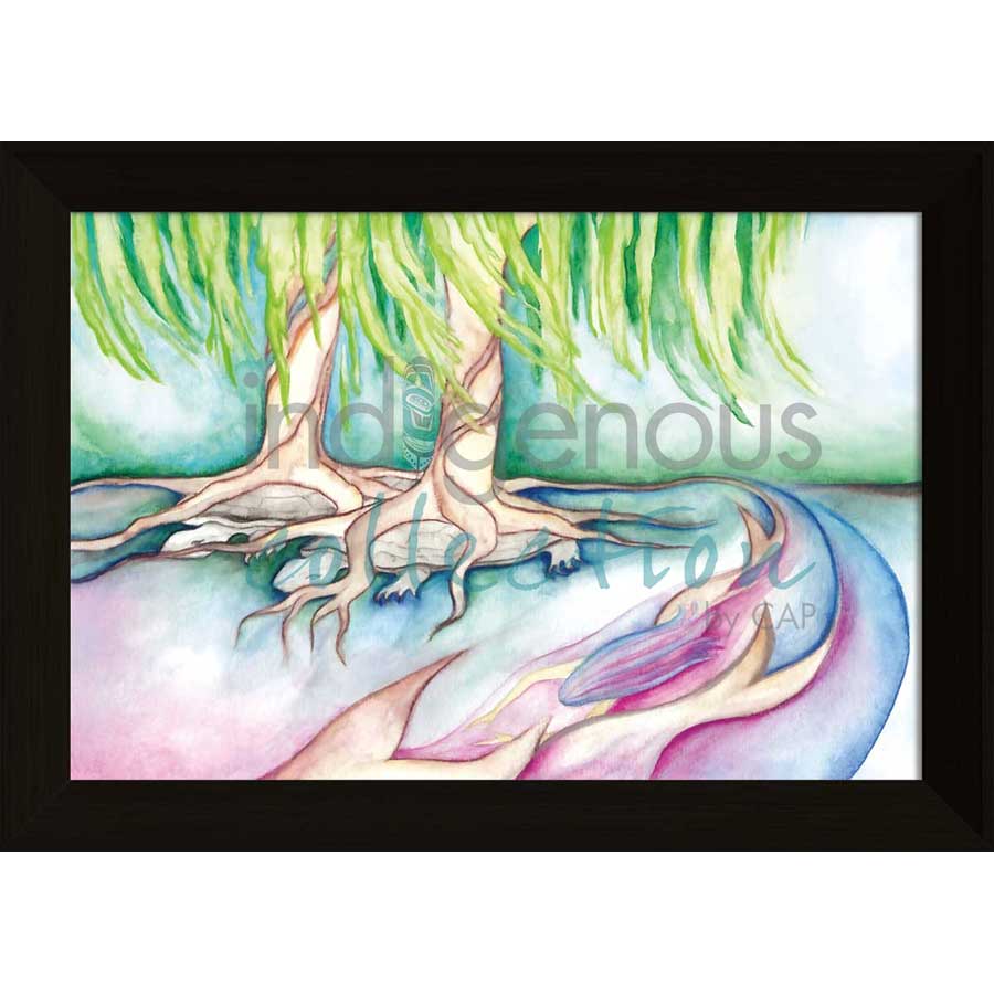 Roots of Another World by artist Nathalie Coutou - Mi’kmaq Métis. Indigenous Collection