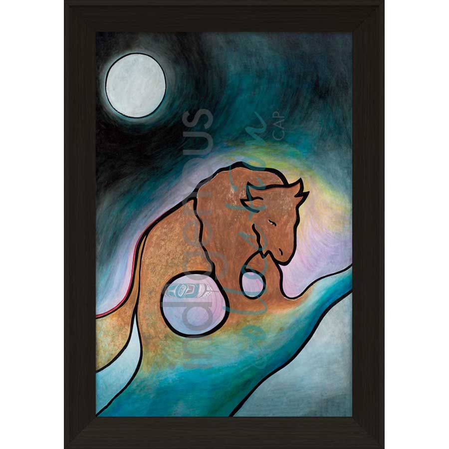 Tranquility by artist Nathalie Coutou - Mi’kmaq Métis. Indigenous Collection
