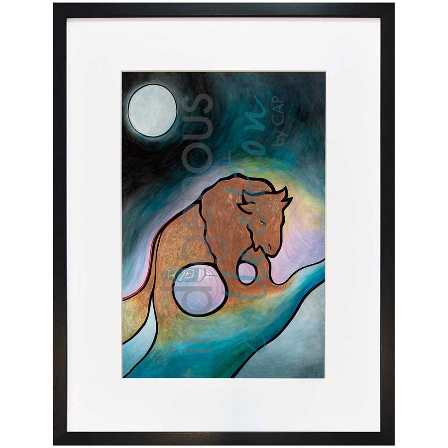 Tranquility by artist Nathalie Coutou - Mi’kmaq Métis. Indigenous Collection