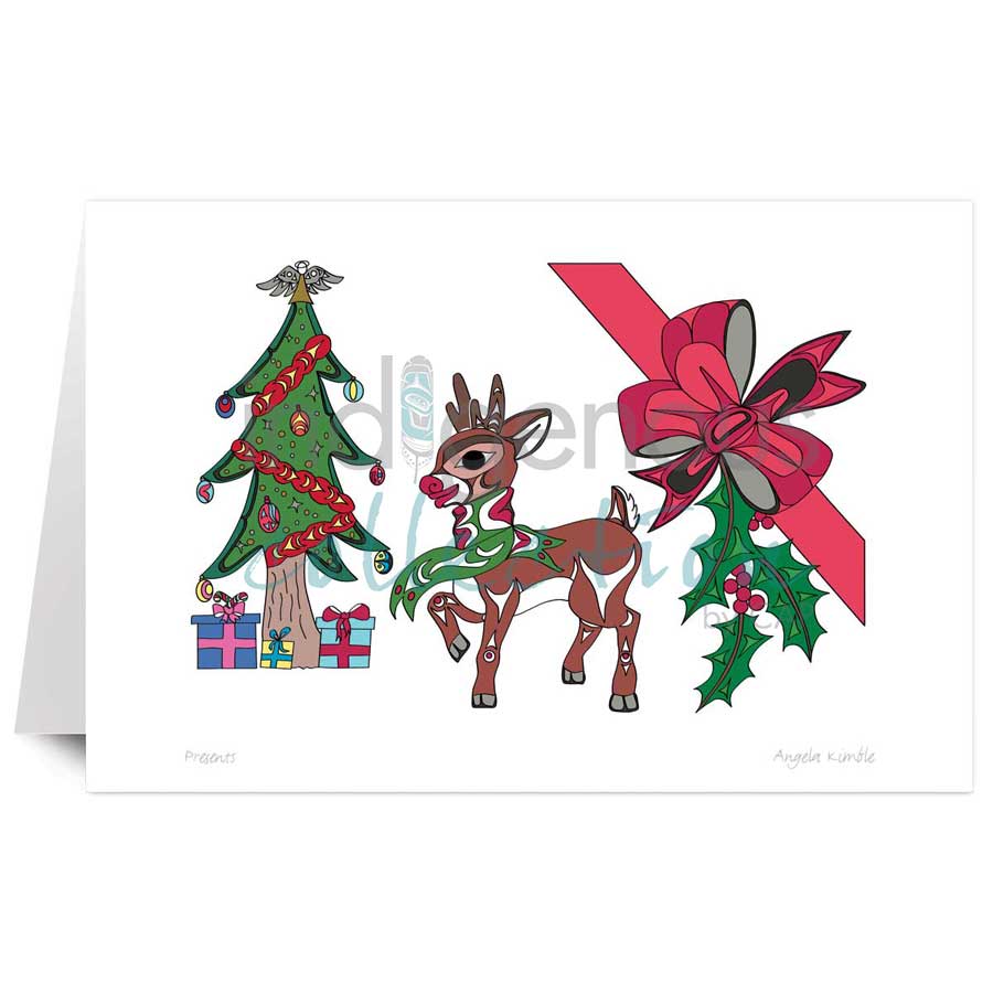 Presents by artist Angela Kimble