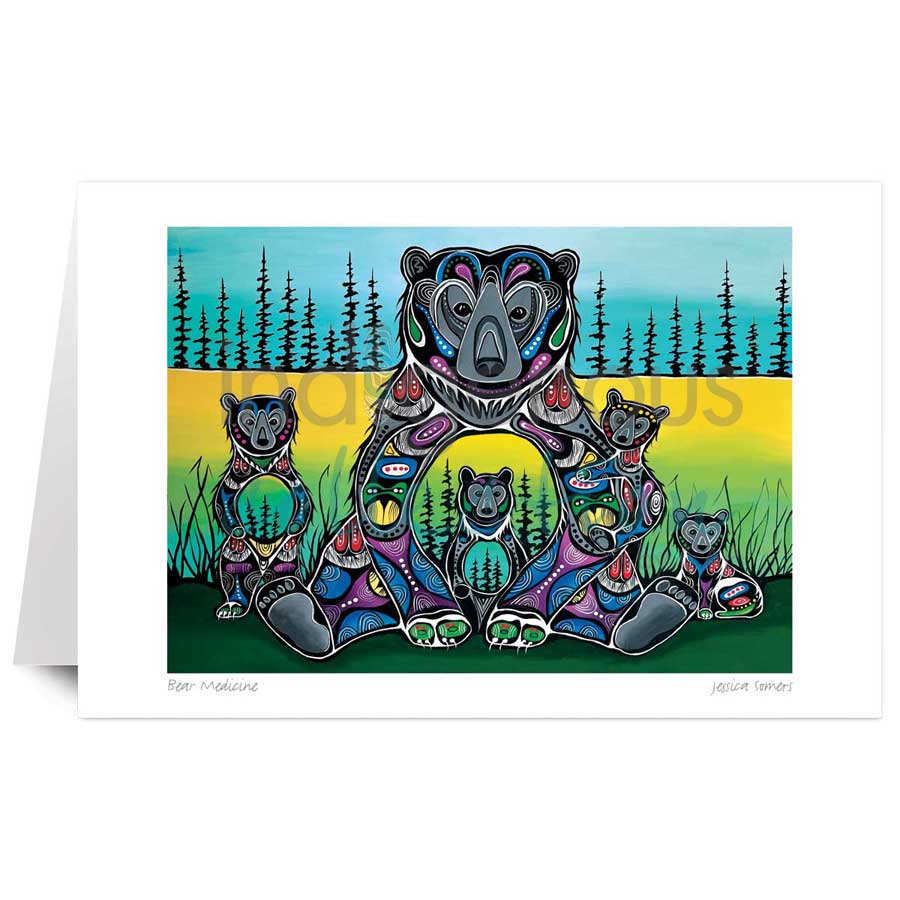 Bear Medicine by artist Jessica Somers