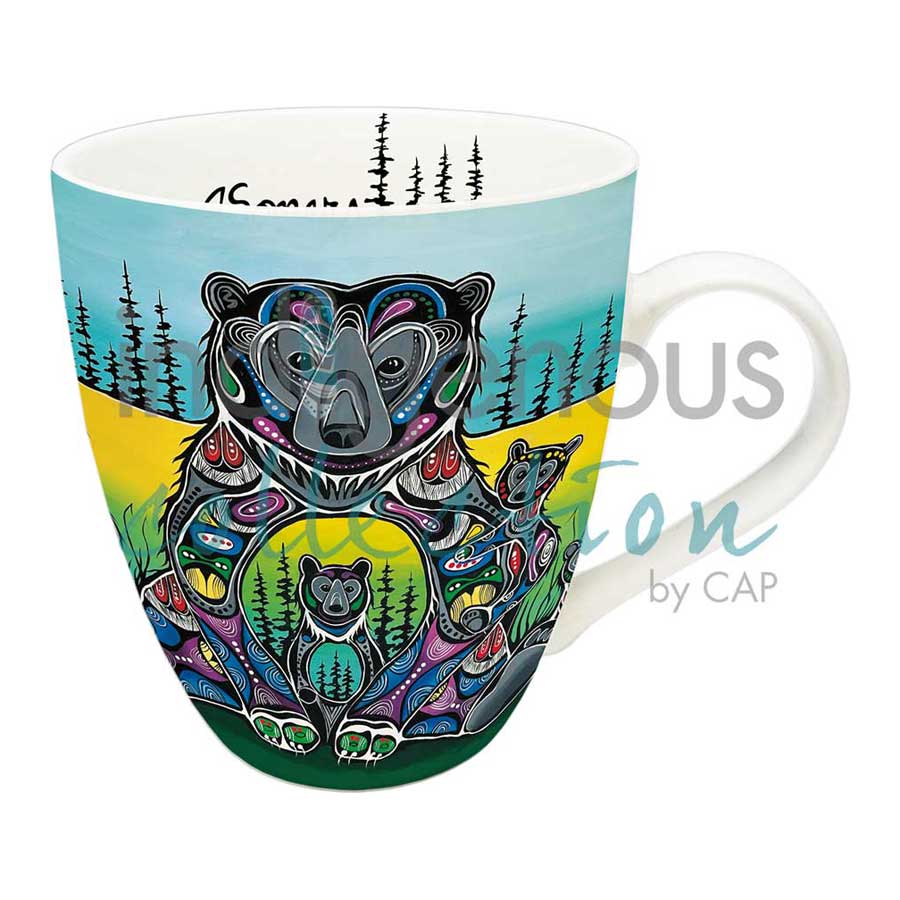 Bear Medicine 18 oz. Signature Mug by artist Jessica Somers