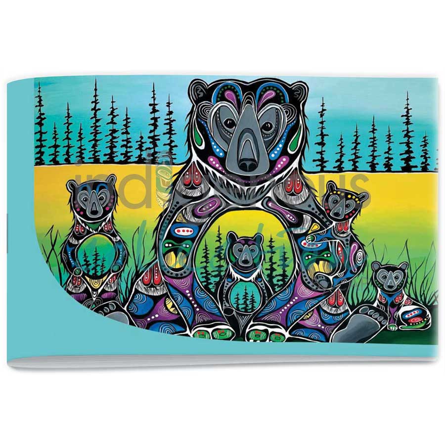 Bear Medicine Signature Notebook by artist Jessica Somers