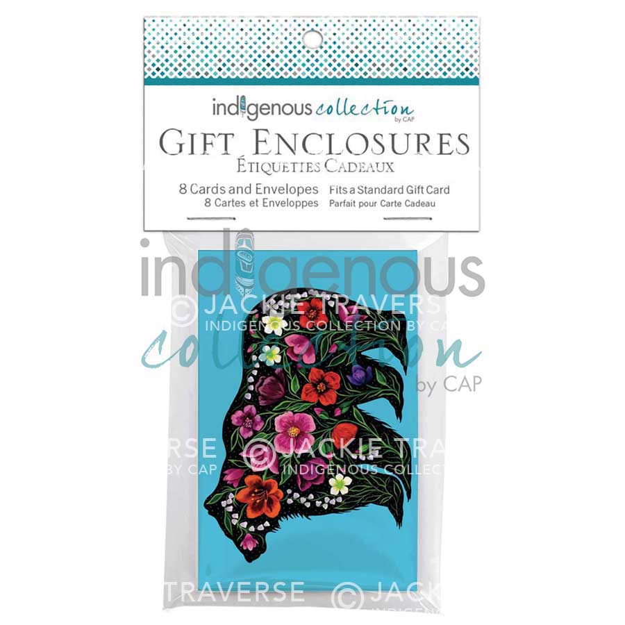 Brighter Days Gift Enclosure Cards by artist Jackie Traverse