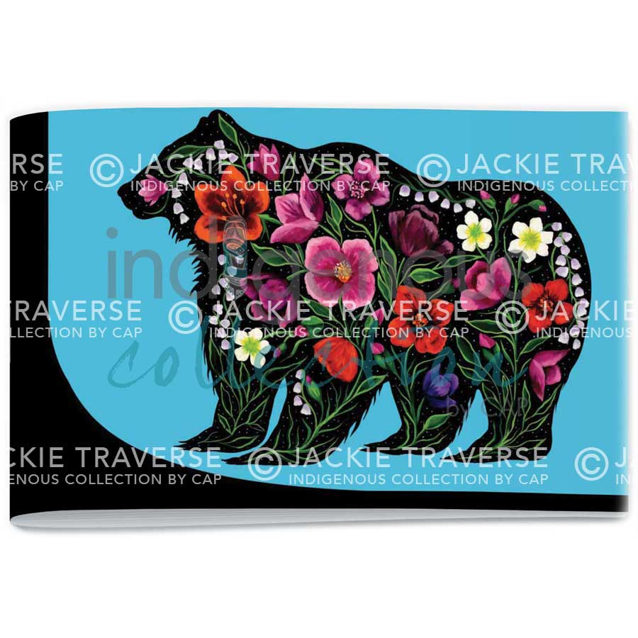 Brighter Days Signature Notebook by artist Jackie Traverse