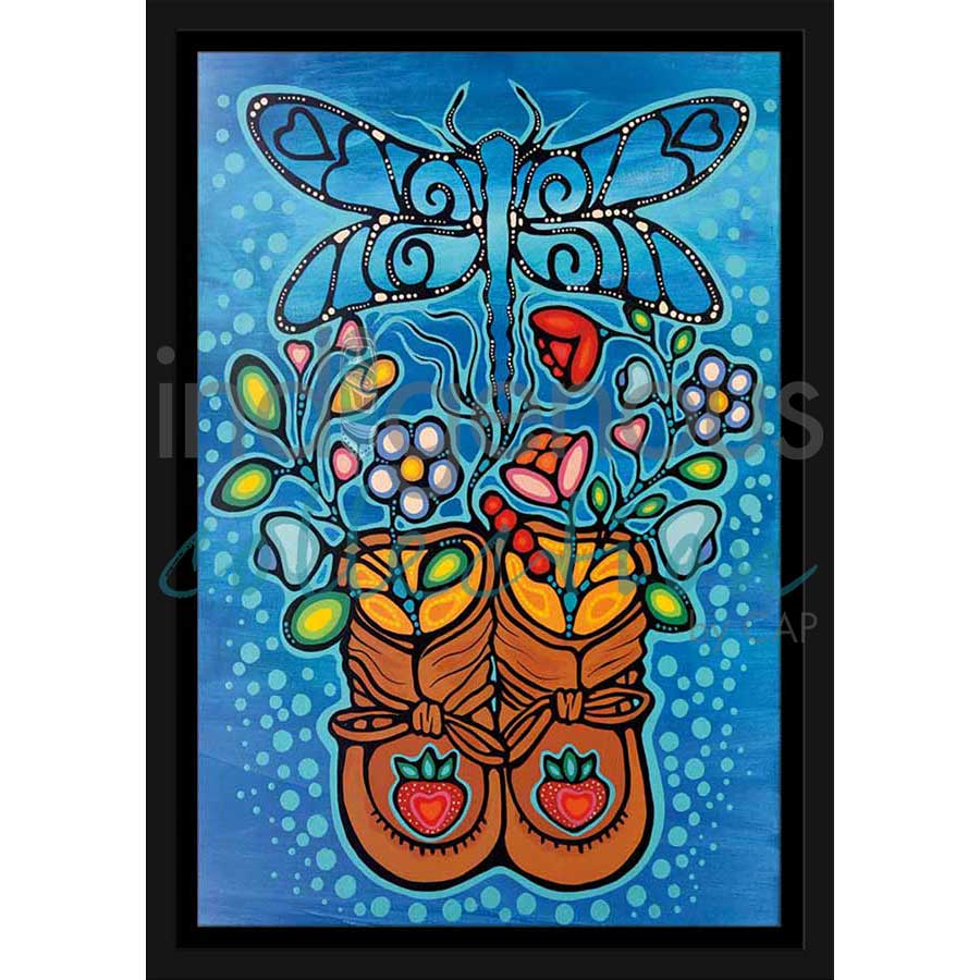 Little Ancestors by artist Jackie Traverse - Anishinaabe. Indigenous Collection