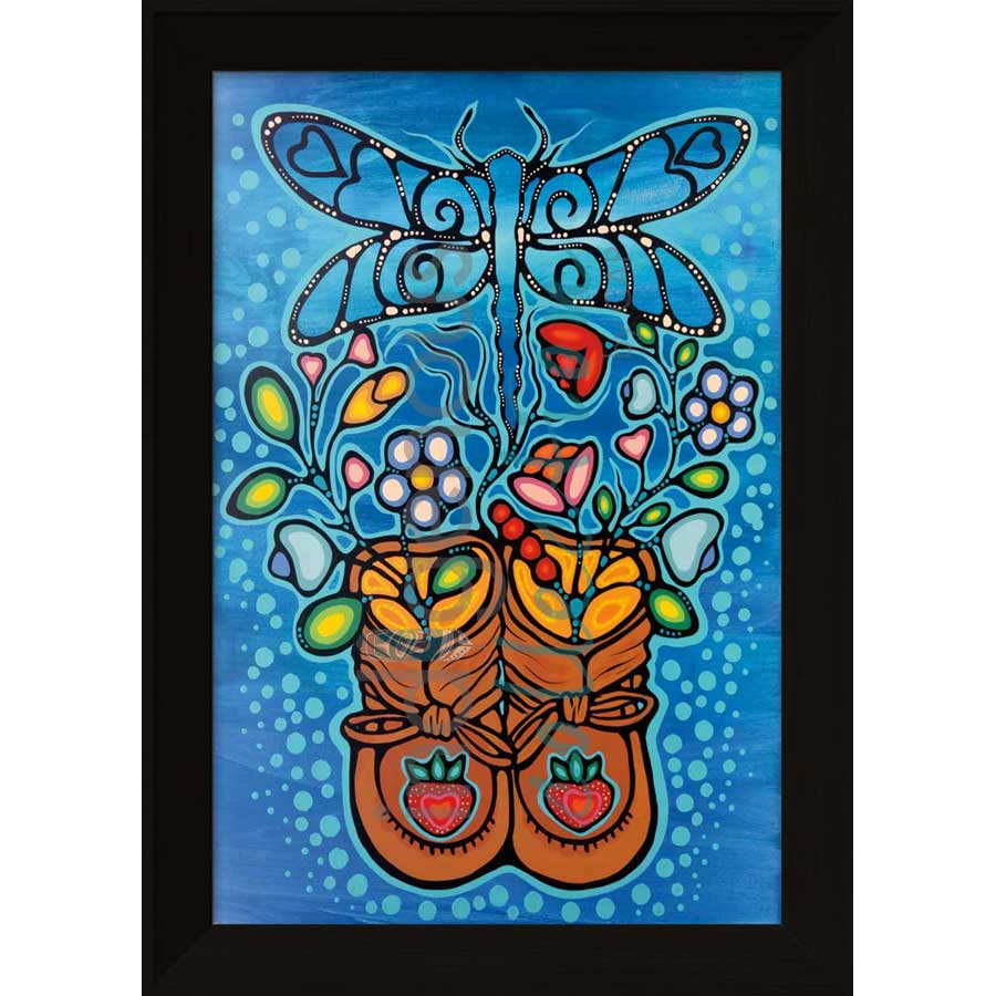 Little Ancestors by artist Jackie Traverse - Anishinaabe. Indigenous Collection