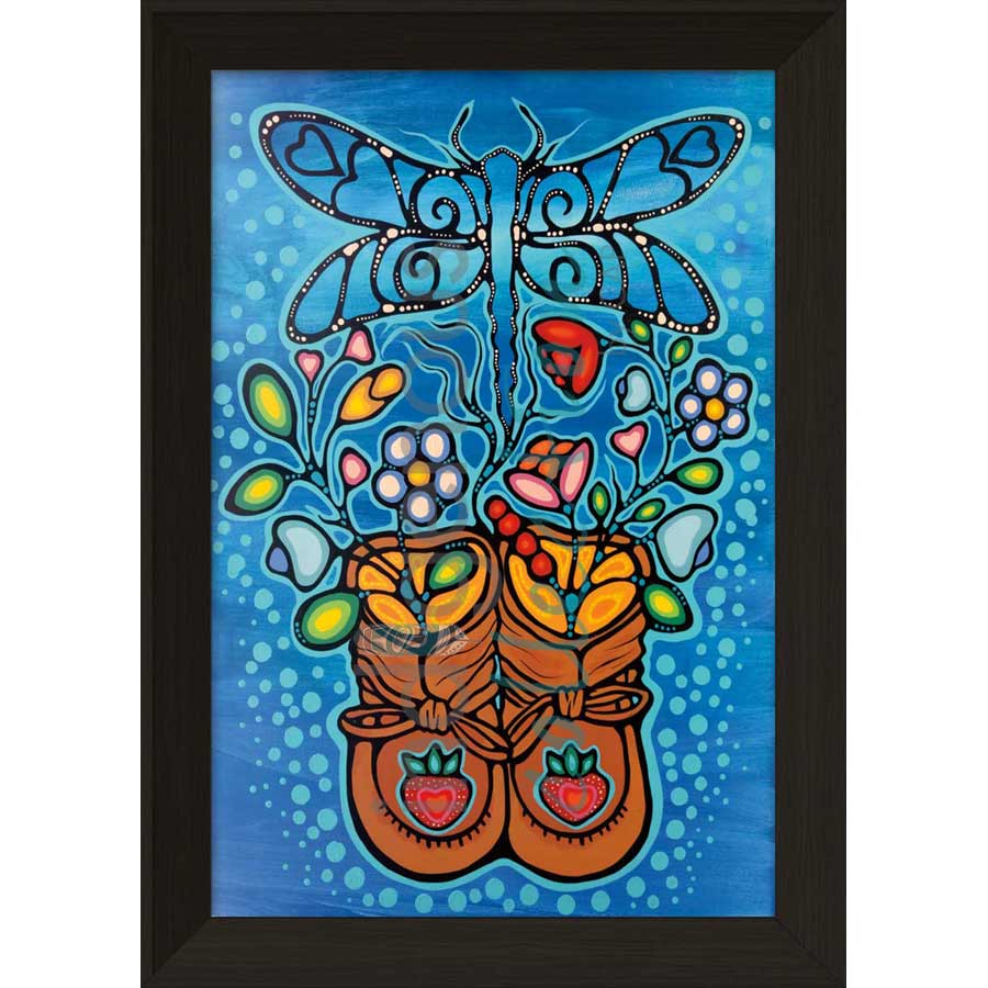 Little Ancestors by artist Jackie Traverse - Anishinaabe. Indigenous Collection
