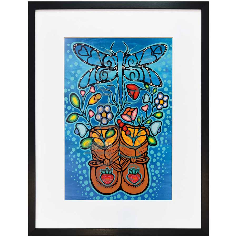 Little Ancestors by artist Jackie Traverse - Anishinaabe. Indigenous Collection