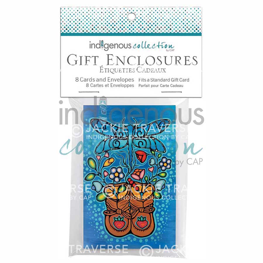 Little Ancestors Gift Enclosure Cards by artist Jackie Traverse
