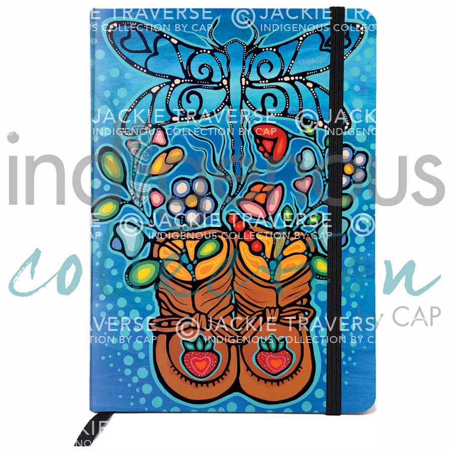 Little Ancestors Journal by artist Jackie Traverse. Indigenous Collection.