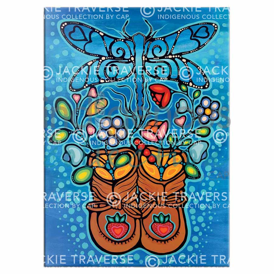 Little Ancestors Magnets by artist Jackie Traverse