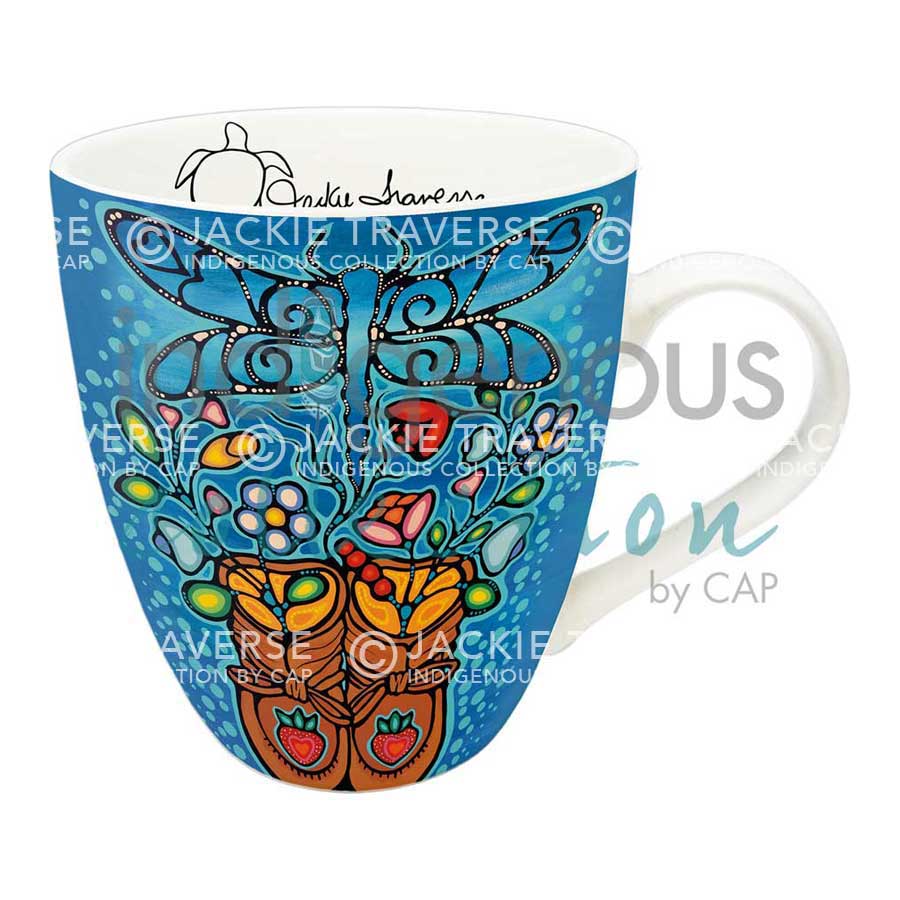 Little Ancestors 18 oz. Signature Mug by artist Jackie Traverse