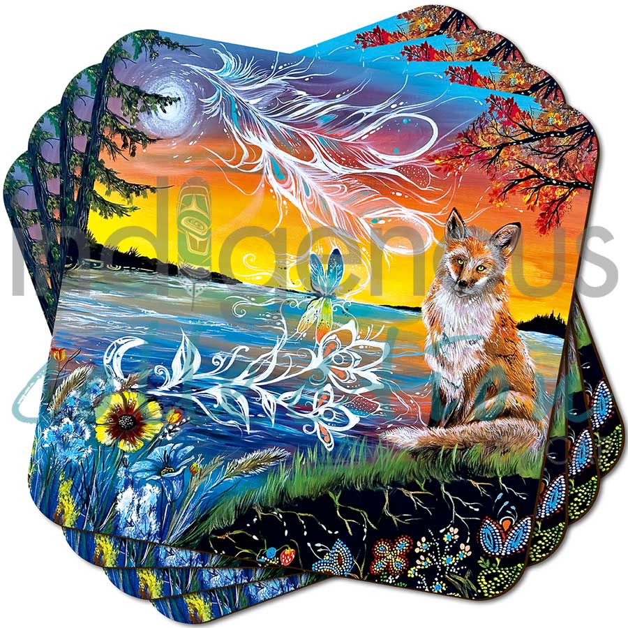 Daytime Dreamer Coaster by artist Karen Erickson