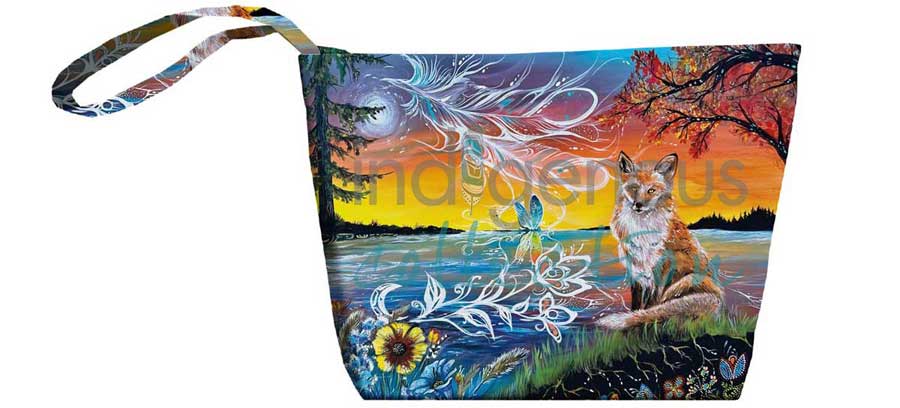 Daytime Dreamer Small Tote Bag by artist Karen Erickson