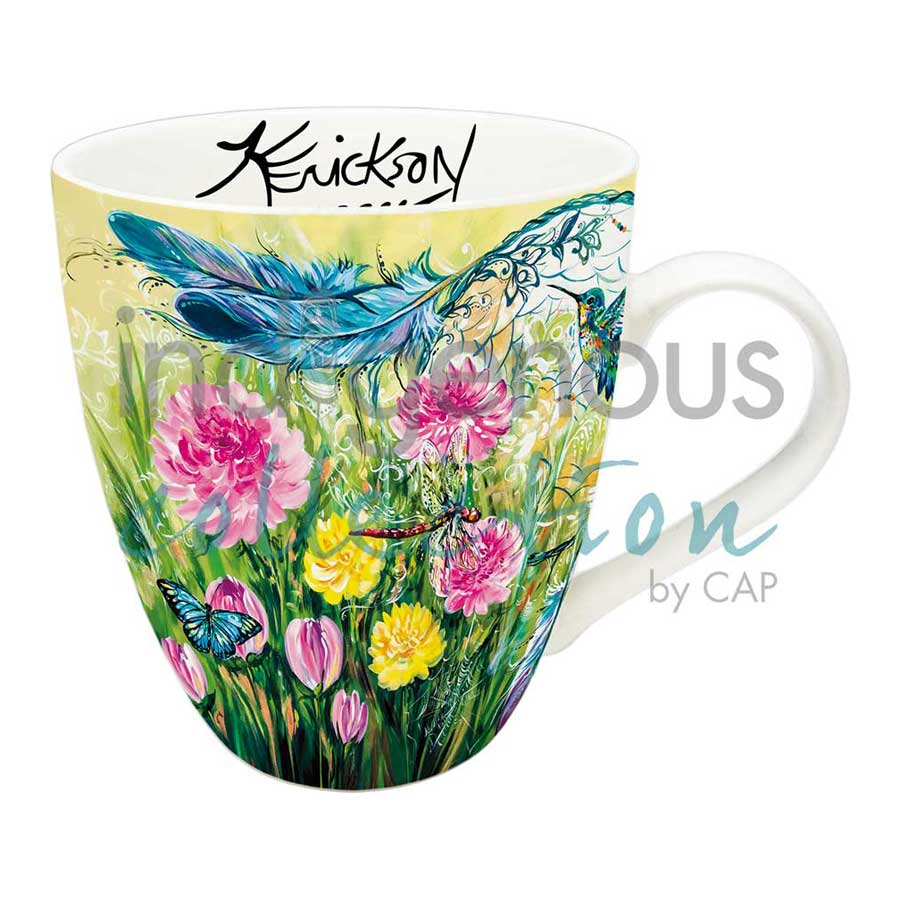 Dreamcatcher 18 oz. Signature Mug by artist Carla Joseph