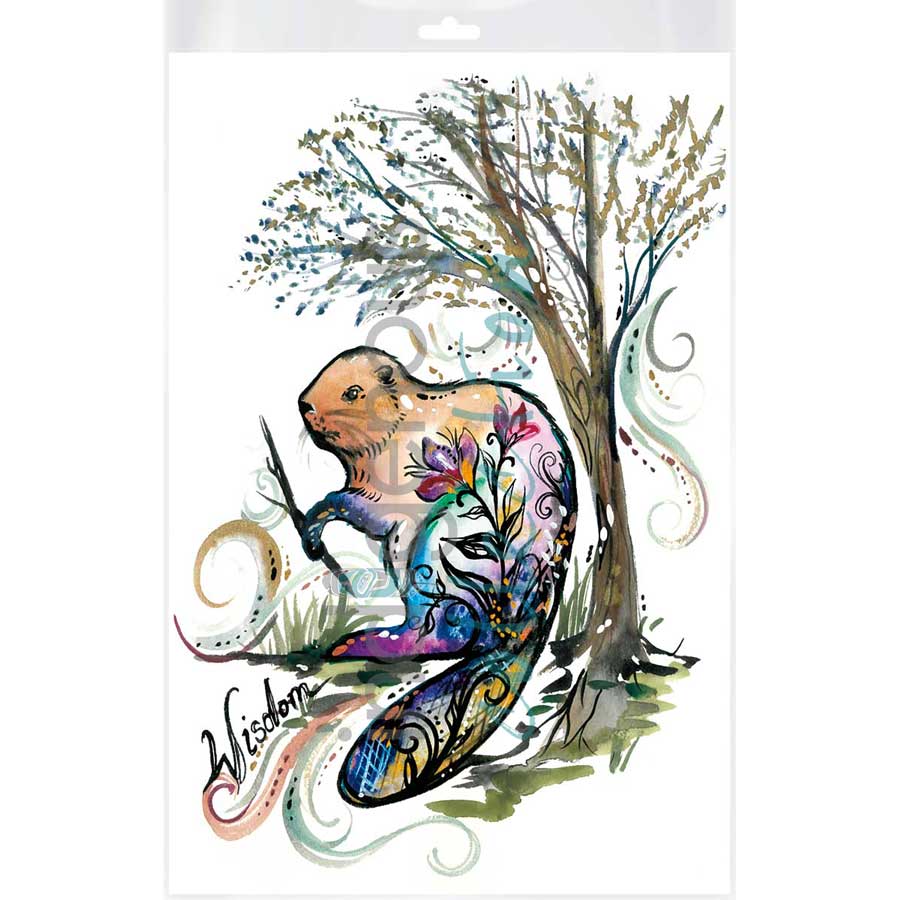 Wisdom by artist Carla Joseph - Métis/Cree. Indigenous Collection