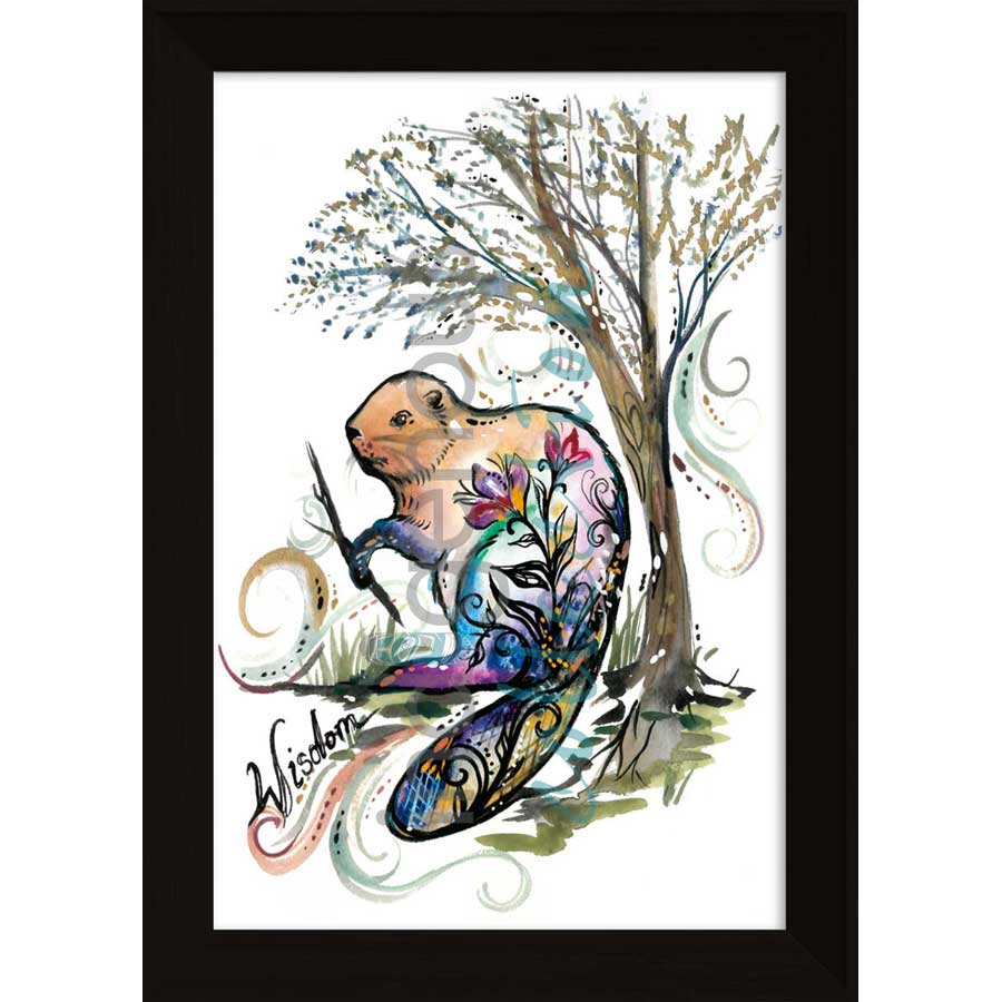 Wisdom by artist Carla Joseph - Métis/Cree. Indigenous Collection