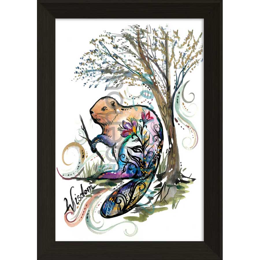 Wisdom by artist Carla Joseph - Métis/Cree. Indigenous Collection