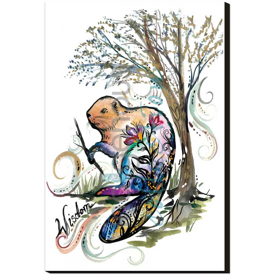 Wisdom by artist Carla Joseph - Métis/Cree. Indigenous Collection