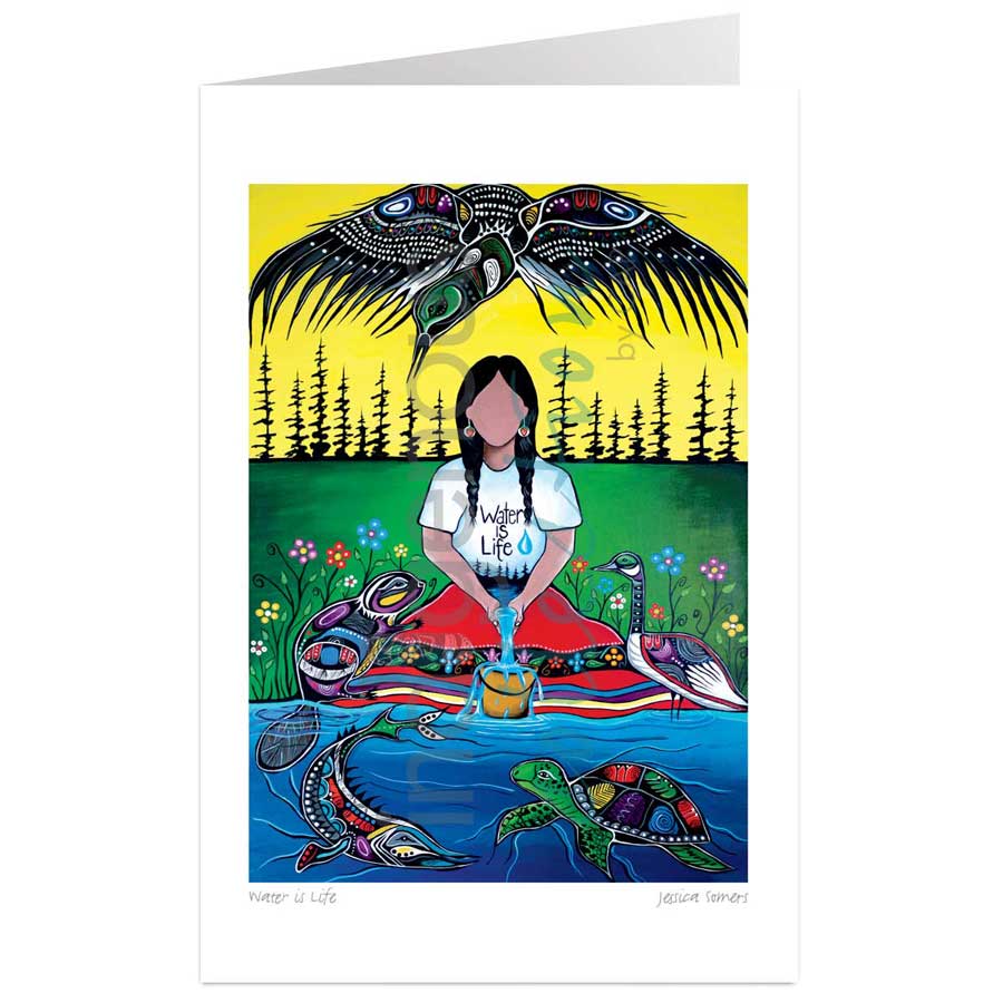 Water is Life by artist Jessica Somers