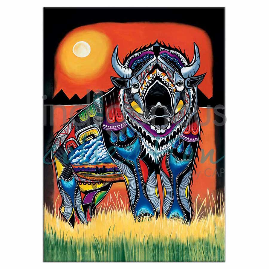 Buffalo Magnets by artist Jessica Somers